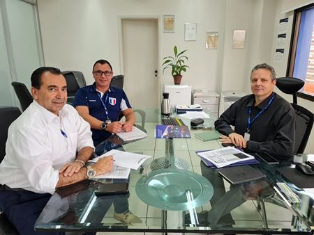 VISITA AO NOVO SUPERINTENDENTE DO IPEM/SP