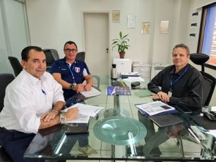 VISITA AO NOVO SUPERINTENDENTE DO IPEM/SP